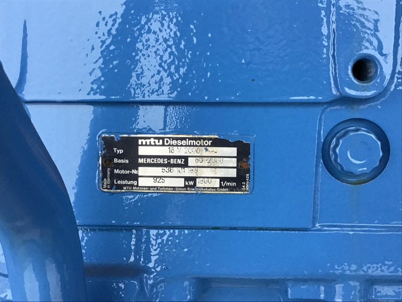 Elektrický generátor MTU 16V2000 GENERATOR 787KVA USED: obrázek 6