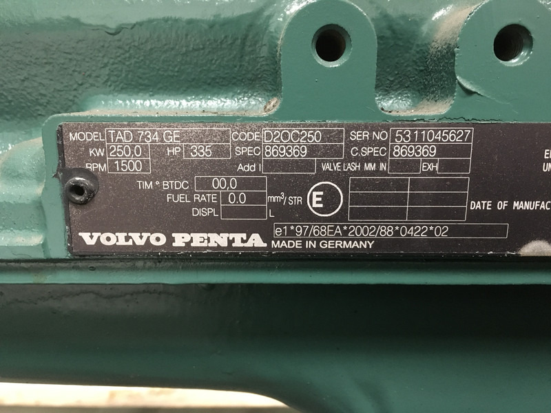 Volvo TAD734GE NEW - Stavební technika: obrázek 5 Volvo TAD734GE NEW - Stavební technika: obrázek 5