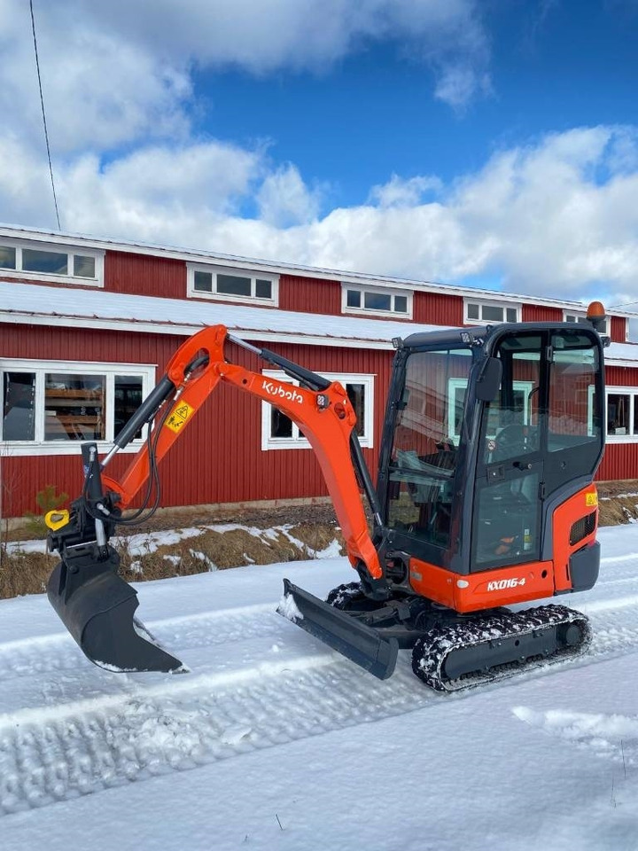 Kubota KX016-4 - Mini rýpadlo: obrázek 4 Kubota KX016-4 - Mini rýpadlo: obrázek 4