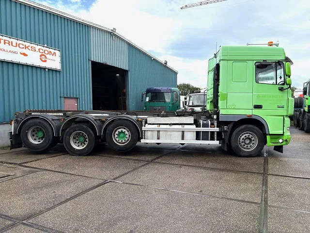 DAF XF 105.460 8x2 CHASSIS WITH MULTILIFT SYSTEM (ZF16 MANUAL GEARBOX / MX-BRAKE / 9.000 KG. FRONT-AXLE / LIFT-AXLES / FRIDGE / ETC. - Kontejnérový podvozek/ Výměnná nástavba: obrázek 4 DAF XF 105.460 8x2 CHASSIS WITH MULTILIFT SYSTEM (ZF16 MANUAL GEARBOX / MX-BRAKE / 9.000 KG. FRONT-AXLE / LIFT-AXLES / FRIDGE / ETC. - Kontejnérový podvozek/ Výměnná nástavba: obrázek 4