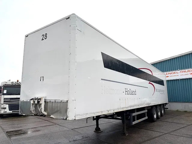 Pacton / JUMBO 3-AXLE CLOSED BOX WITH FULL STEEL CHASSIS (BPW-AXLES / DRUM BRAKES / ABS BRAKE SYSTEM / 13.60 METER) - Skříňový návěs: obrázek 1 Pacton / JUMBO 3-AXLE CLOSED BOX WITH FULL STEEL CHASSIS (BPW-AXLES / DRUM BRAKES / ABS BRAKE SYSTEM / 13.60 METER) - Skříňový návěs: obrázek 1