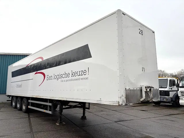 Pacton / JUMBO 3-AXLE CLOSED BOX WITH FULL STEEL CHASSIS (BPW-AXLES / DRUM BRAKES / ABS BRAKE SYSTEM / 13.60 METER) - Skříňový návěs: obrázek 2 Pacton / JUMBO 3-AXLE CLOSED BOX WITH FULL STEEL CHASSIS (BPW-AXLES / DRUM BRAKES / ABS BRAKE SYSTEM / 13.60 METER) - Skříňový návěs: obrázek 2