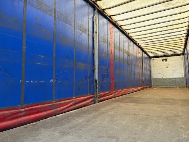 Plachtový návěs Schmitz Cargobull S01 3-AXLE CURTAINS SIDE WITH SLIDING ROOF (SAF AXLES / DRUM BRAKES / ABS BRAKE SYSTEM): obrázek 8