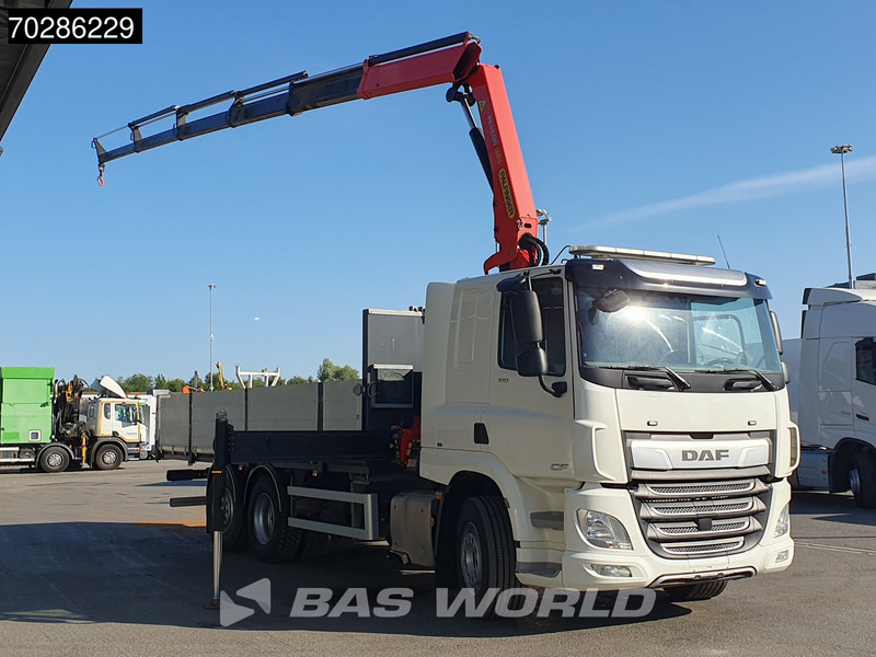 DAF CF 370 CF 6X2 Palfinger PK19.001 SLD D Kran Crane ACC Lift+lenkasche Euro 6 - Nákladní automobil valníkový/ Plošinový, Auto s hydraulickou rukou: obrázek 3 DAF CF 370 CF 6X2 Palfinger PK19.001 SLD D Kran Crane ACC Lift+lenkasche Euro 6 - Nákladní automobil valníkový/ Plošinový, Auto s hydraulickou rukou: obrázek 3