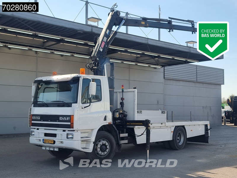 DAF CF65. 220 4X2 NL-Truck Hiab 135-3 Kran Crane Remote Euro 2 - Nákladní automobil valníkový/ Plošinový, Auto s hydraulickou rukou: obrázek 1 DAF CF65. 220 4X2 NL-Truck Hiab 135-3 Kran Crane Remote Euro 2 - Nákladní automobil valníkový/ Plošinový, Auto s hydraulickou rukou: obrázek 1