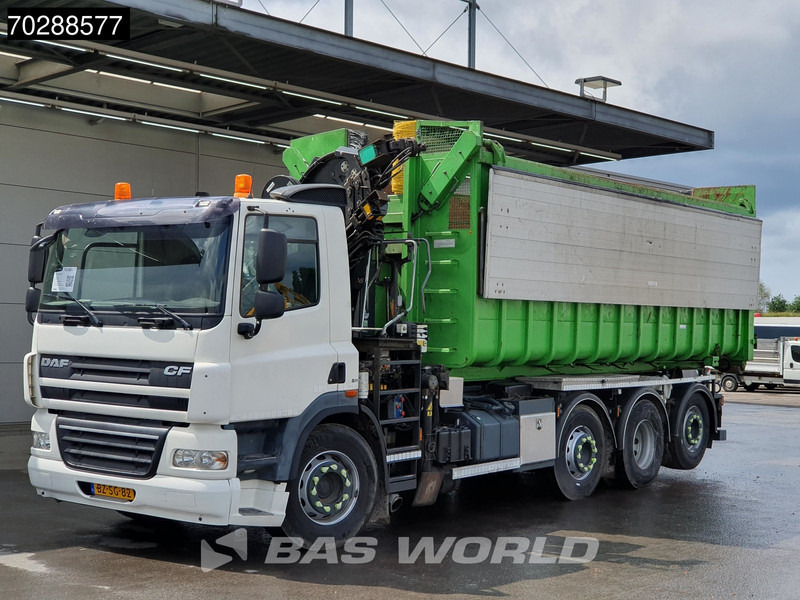 DAF CF85.360 8X2 NL-Truck HIAB 211 E-3 Hipro Crane + Hooklift Lift+steering Axle Automatic Euro 5 - Hákový nosič kontejnerů, Auto s hydraulickou rukou: obrázek 5 DAF CF85.360 8X2 NL-Truck HIAB 211 E-3 Hipro Crane + Hooklift Lift+steering Axle Automatic Euro 5 - Hákový nosič kontejnerů, Auto s hydraulickou rukou: obrázek 5