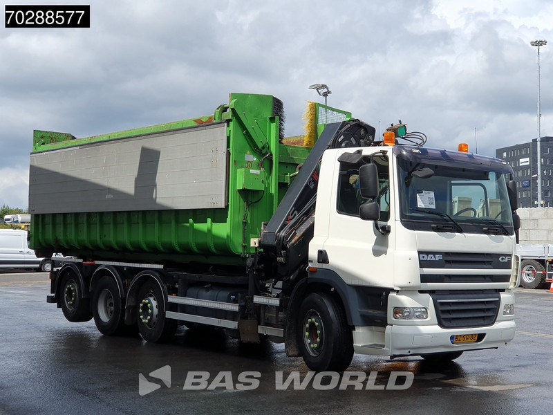 DAF CF85.360 8X2 NL-Truck HIAB 211 E-3 Hipro Crane + Hooklift Lift+steering Axle Automatic Euro 5 - Hákový nosič kontejnerů, Auto s hydraulickou rukou: obrázek 3 DAF CF85.360 8X2 NL-Truck HIAB 211 E-3 Hipro Crane + Hooklift Lift+steering Axle Automatic Euro 5 - Hákový nosič kontejnerů, Auto s hydraulickou rukou: obrázek 3