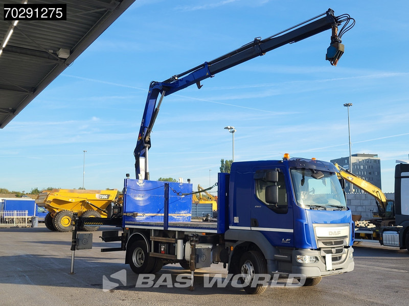 DAF LF 260 LF 4X2 HIAB 111 B-2 HIDUO Crane Automatic ACC Euro 6 - Nákladní automobil valníkový/ Plošinový, Auto s hydraulickou rukou: obrázek 3 DAF LF 260 LF 4X2 HIAB 111 B-2 HIDUO Crane Automatic ACC Euro 6 - Nákladní automobil valníkový/ Plošinový, Auto s hydraulickou rukou: obrázek 3