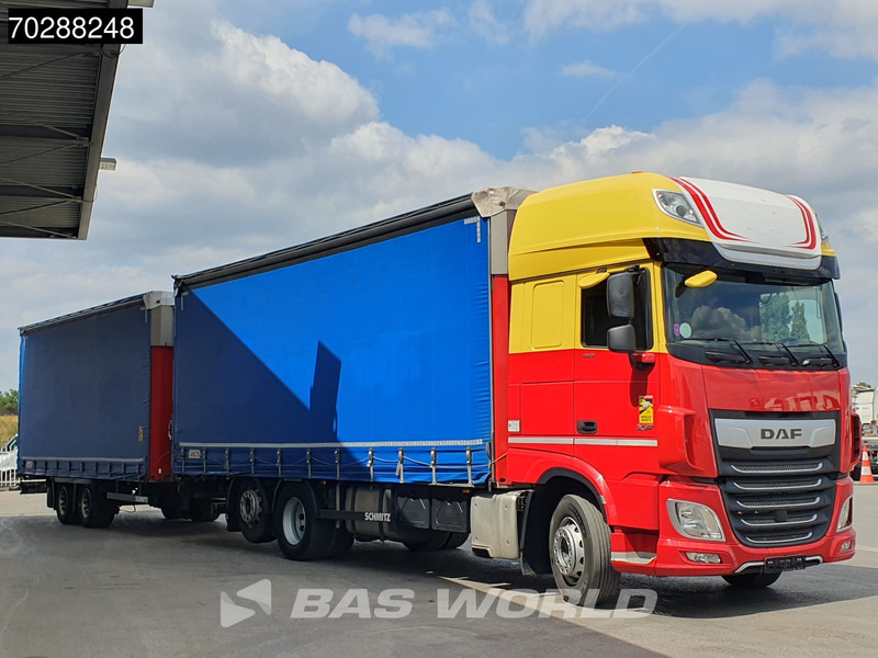 DAF XF 450 6X2 Combi Lift Axle ACC Euro 6 - Plachtový nákladní auto: obrázek 3 DAF XF 450 6X2 Combi Lift Axle ACC Euro 6 - Plachtový nákladní auto: obrázek 3