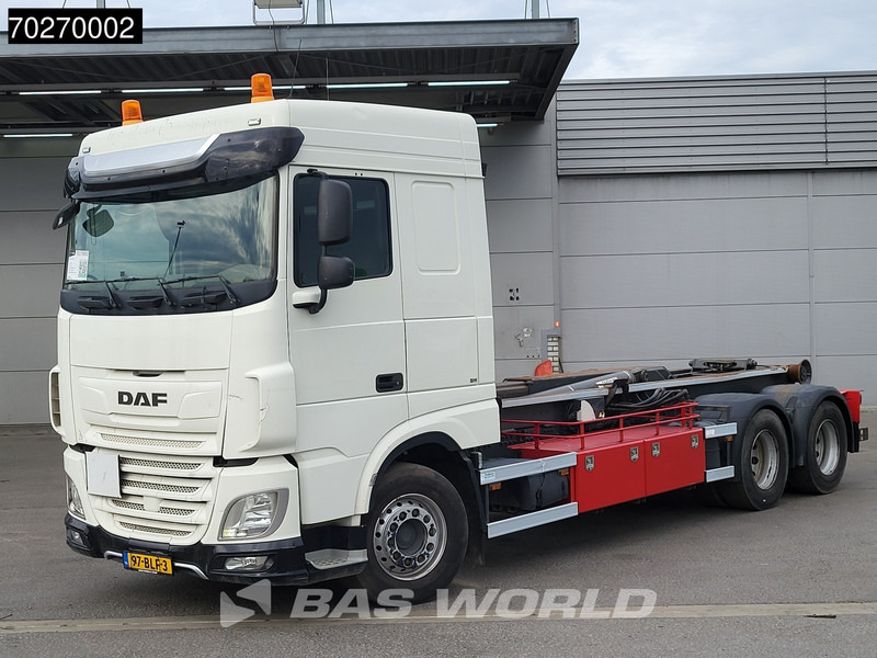 DAF XF 480 6X2 NL-Truck VDL S25-6400 Lift-Axle Automatic ACC Euro 6 - Hákový nosič kontejnerů: obrázek 3 DAF XF 480 6X2 NL-Truck VDL S25-6400 Lift-Axle Automatic ACC Euro 6 - Hákový nosič kontejnerů: obrázek 3