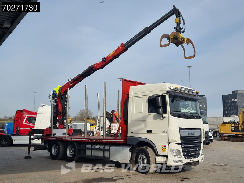 DAF XF 510 6X4 Jonsered Z-Crane SC ACC Retarder Euro 6 - Lesovůz, Auto s hydraulickou rukou: obrázek 3 DAF XF 510 6X4 Jonsered Z-Crane SC ACC Retarder Euro 6 - Lesovůz, Auto s hydraulickou rukou: obrázek 3
