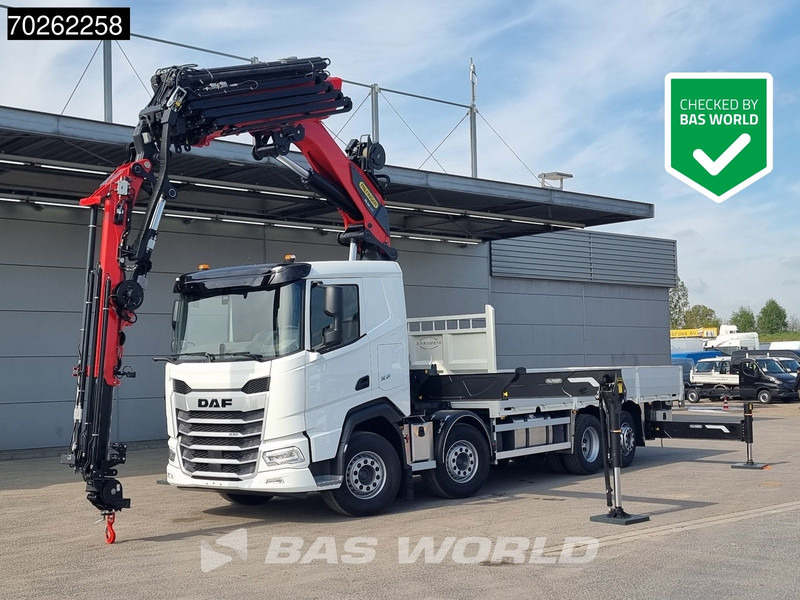 DAF XF 530 8X2 NEW Palfinger PK580 TEC Kran Crane Fly-Jib 2.5t Winch Lift+Lenkasche Retarder - Nákladní automobil valníkový/ Plošinový, Auto s hydraulickou rukou: obrázek 1 DAF XF 530 8X2 NEW Palfinger PK580 TEC Kran Crane Fly-Jib 2.5t Winch Lift+Lenkasche Retarder - Nákladní automobil valníkový/ Plošinový, Auto s hydraulickou rukou: obrázek 1
