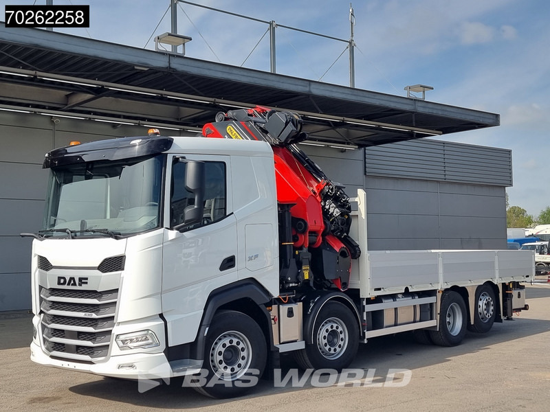 DAF XF 530 8X2 NEW Palfinger PK580 TEC Kran Crane Fly-Jib Winch Lift+Lenkasche Retarder - Nákladní automobil valníkový/ Plošinový, Auto s hydraulickou rukou: obrázek 1 DAF XF 530 8X2 NEW Palfinger PK580 TEC Kran Crane Fly-Jib Winch Lift+Lenkasche Retarder - Nákladní automobil valníkový/ Plošinový, Auto s hydraulickou rukou: obrázek 1