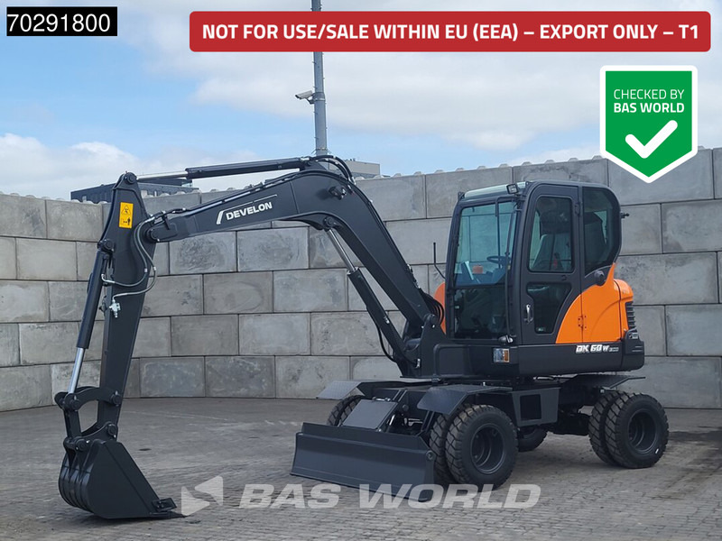 Develon DX60 WN ECO-1 A/C - Kolesové rýpadlo: obrázek 1 Develon DX60 WN ECO-1 A/C - Kolesové rýpadlo: obrázek 1