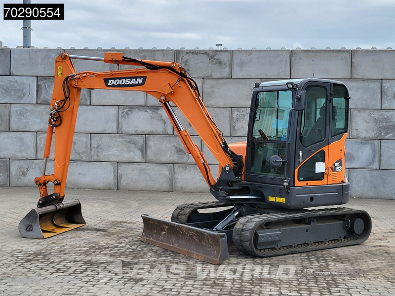 Doosan DX63-3 - Mini rýpadlo: obrázek 3 Doosan DX63-3 - Mini rýpadlo: obrázek 3