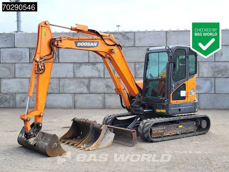 Doosan DX63-3 - Mini rýpadlo: obrázek 1 Doosan DX63-3 - Mini rýpadlo: obrázek 1