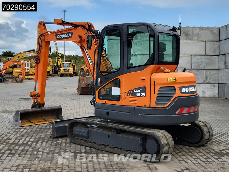 Doosan DX63-3 - Mini rýpadlo: obrázek 5 Doosan DX63-3 - Mini rýpadlo: obrázek 5