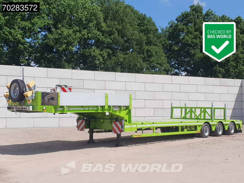 Faymonville F-S43-1AAF 3 axles Extendable Twistlocks 3x Hydraulic Steering Galvanised - Podvalníkový návěs: obrázek 1 Faymonville F-S43-1AAF 3 axles Extendable Twistlocks 3x Hydraulic Steering Galvanised - Podvalníkový návěs: obrázek 1