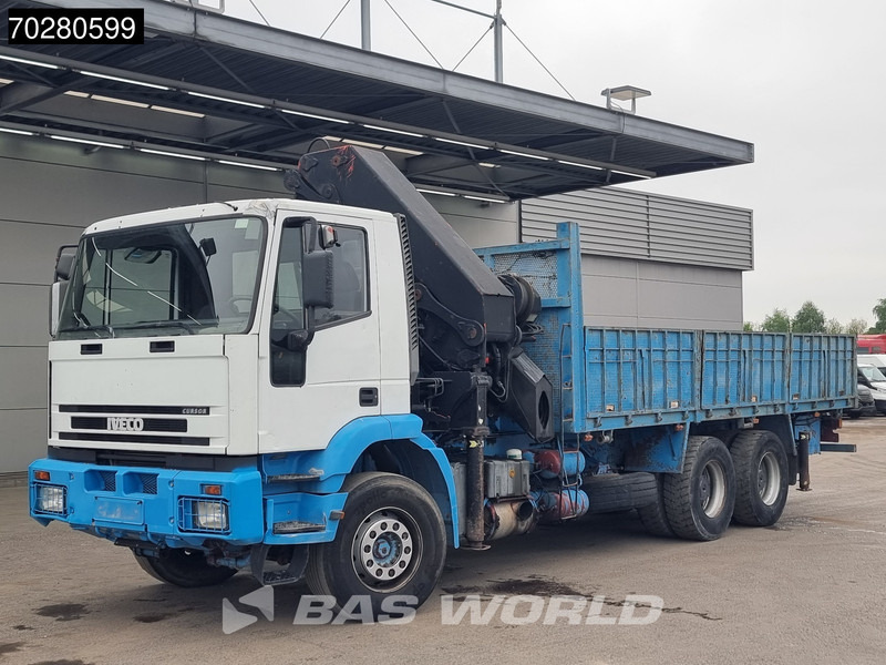 Nákladní automobil valníkový/ Plošinový, Auto s hydraulickou rukou Iveco EuroTrakker 310 6X4 Palfinger PK36002 Kran Crane Manual Big-Axle Euro 3: obrázek 8