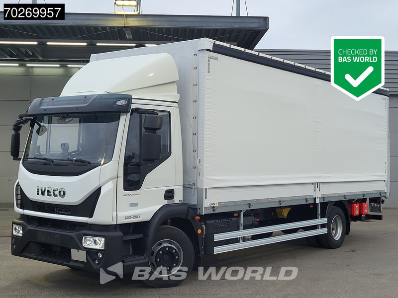 Iveco Eurocargo 140E250 4X2 NEW 14tonner ACC Ladebordwand Automatic Euro 6 - Plachtový nákladní auto: obrázek 1 Iveco Eurocargo 140E250 4X2 NEW 14tonner ACC Ladebordwand Automatic Euro 6 - Plachtový nákladní auto: obrázek 1