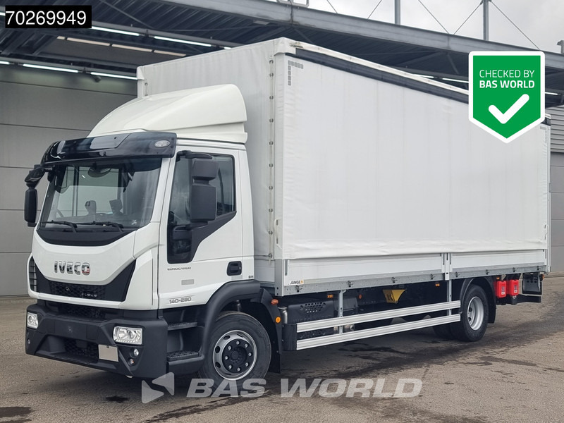 Iveco Eurocargo 140E280 4X2 2024 registration 14tonner Ladebordwand Automatic Euro 6 - Plachtový nákladní auto: obrázek 1 Iveco Eurocargo 140E280 4X2 2024 registration 14tonner Ladebordwand Automatic Euro 6 - Plachtový nákladní auto: obrázek 1