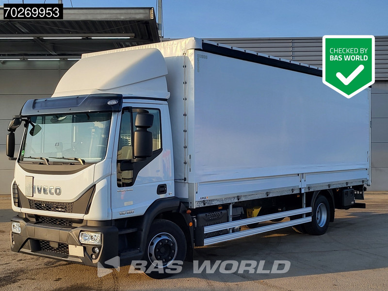 Iveco Eurocargo 140E280 4X2 LOW Mileage! 14tonner Ladebordwand ACC Euro 6 - Plachtový nákladní auto: obrázek 1 Iveco Eurocargo 140E280 4X2 LOW Mileage! 14tonner Ladebordwand ACC Euro 6 - Plachtový nákladní auto: obrázek 1