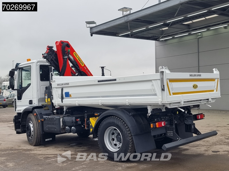 Nový Sklápěč, Auto s hydraulickou rukou Iveco Eurocargo 180E320 4X2 Steelsuspension 3-Seiten Palfinger PK12.501 Euro 6: obrázek 17