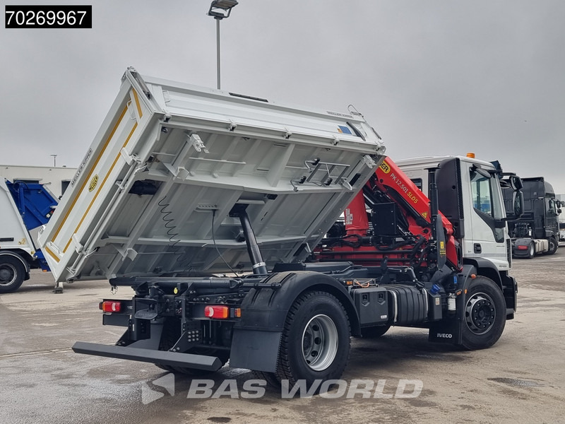 Nový Sklápěč, Auto s hydraulickou rukou Iveco Eurocargo 180E320 4X2 Steelsuspension 3-Seiten Palfinger PK12.501 Euro 6: obrázek 15