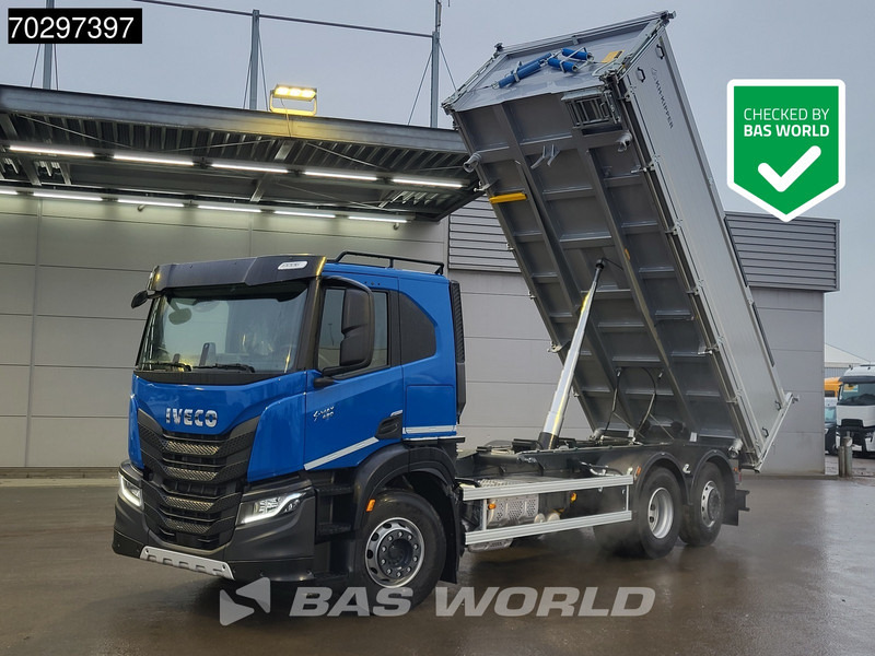 Iveco S-Way 420 6X2 NEW! 17m3 3-way KH kipper Lift+Steering axle Automatic Euro 6 - Sklápěč: obrázek 1 Iveco S-Way 420 6X2 NEW! 17m3 3-way KH kipper Lift+Steering axle Automatic Euro 6 - Sklápěč: obrázek 1