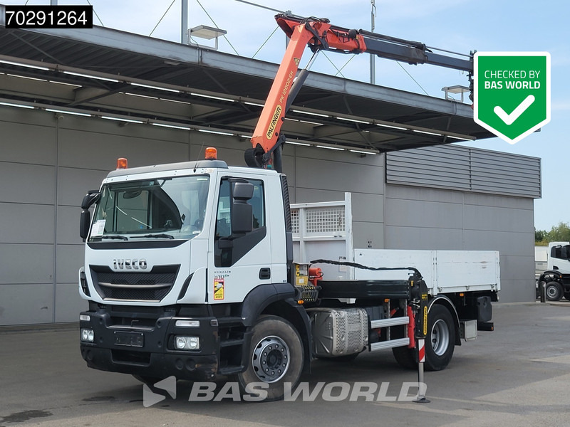 Iveco Stralis 310 4X2 Palfinger PK12002 EH Kran Crane Rotator Automatic Full Steel Euro 6 - Nákladní automobil valníkový/ Plošinový, Auto s hydraulickou rukou: obrázek 1 Iveco Stralis 310 4X2 Palfinger PK12002 EH Kran Crane Rotator Automatic Full Steel Euro 6 - Nákladní automobil valníkový/ Plošinový, Auto s hydraulickou rukou: obrázek 1