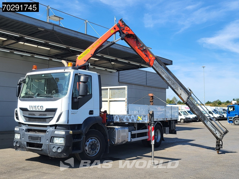 Iveco Stralis 310 4X2 Palfinger PK14502-SH Kran Crane Rotator Steel suspension Euro 6 - Nákladní automobil valníkový/ Plošinový, Auto s hydraulickou rukou: obrázek 5 Iveco Stralis 310 4X2 Palfinger PK14502-SH Kran Crane Rotator Steel suspension Euro 6 - Nákladní automobil valníkový/ Plošinový, Auto s hydraulickou rukou: obrázek 5
