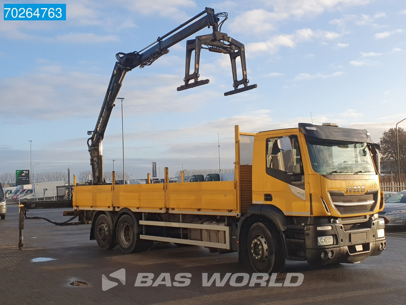Iveco Stralis 310 6X2 RHD! Atlas 135.2VE-A11 Crane Lift-Lenkachse ACC Euro 6 - Nákladní automobil valníkový/ Plošinový, Auto s hydraulickou rukou: obrázek 3 Iveco Stralis 310 6X2 RHD! Atlas 135.2VE-A11 Crane Lift-Lenkachse ACC Euro 6 - Nákladní automobil valníkový/ Plošinový, Auto s hydraulickou rukou: obrázek 3