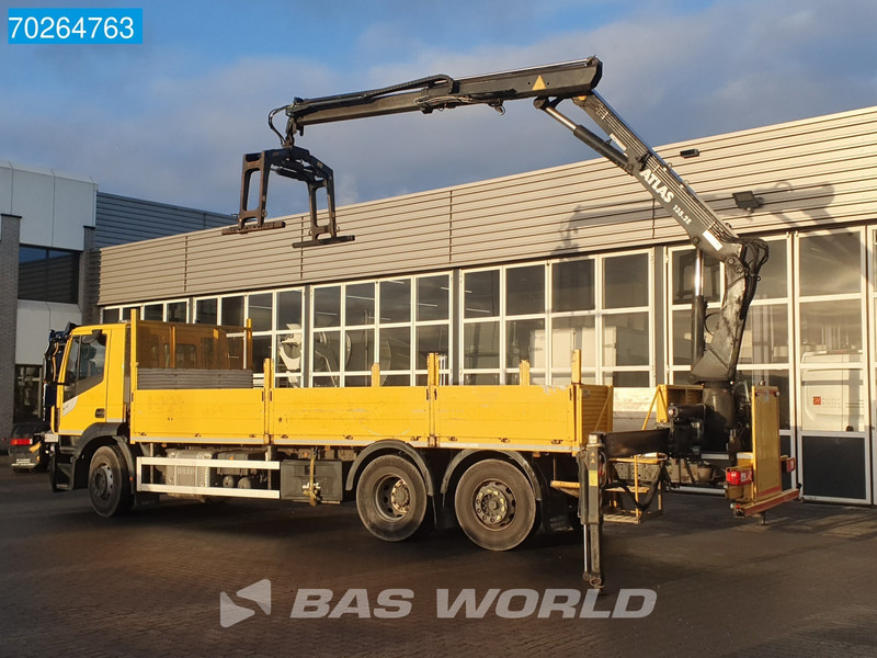 Iveco Stralis 310 6X2 RHD! Atlas 135.2VE-A11 Crane Lift-Lenkachse ACC Euro 6 - Nákladní automobil valníkový/ Plošinový, Auto s hydraulickou rukou: obrázek 2 Iveco Stralis 310 6X2 RHD! Atlas 135.2VE-A11 Crane Lift-Lenkachse ACC Euro 6 - Nákladní automobil valníkový/ Plošinový, Auto s hydraulickou rukou: obrázek 2