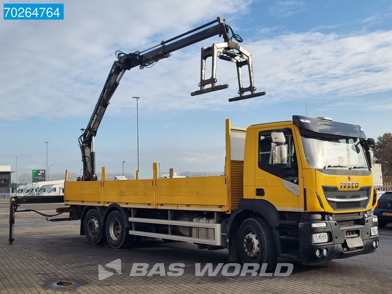 Iveco Stralis 310 6X2 RHD! Atlas 135.2VE-A11 Crane Lift-lenkachse ACC Euro 6 - Nákladní automobil valníkový/ Plošinový, Auto s hydraulickou rukou: obrázek 3 Iveco Stralis 310 6X2 RHD! Atlas 135.2VE-A11 Crane Lift-lenkachse ACC Euro 6 - Nákladní automobil valníkový/ Plošinový, Auto s hydraulickou rukou: obrázek 3