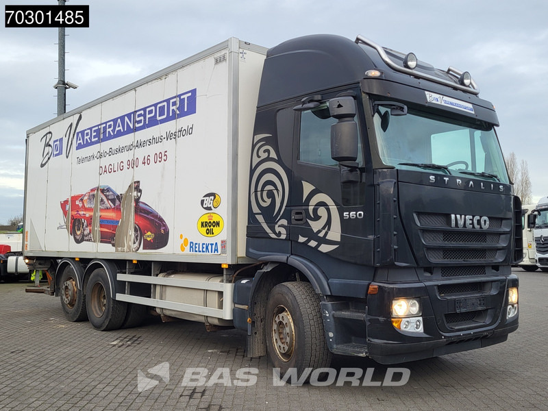 Iveco Stralis 560 6X2 Retarder Automatic Lift Axle 1500kg Tailgate Euro 5 - Skříňový nákladní auto: obrázek 3 Iveco Stralis 560 6X2 Retarder Automatic Lift Axle 1500kg Tailgate Euro 5 - Skříňový nákladní auto: obrázek 3