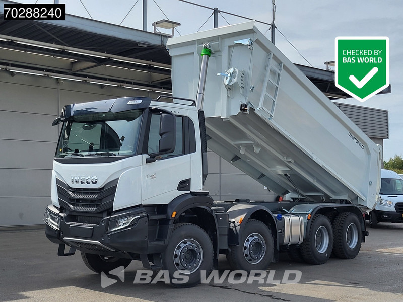 Iveco T-WAY 450 8X4 New! 20m3 Cantoni Tipper Steelsuspension Big-Axle Automatic Euro 6 - Sklápěč: obrázek 1 Iveco T-WAY 450 8X4 New! 20m3 Cantoni Tipper Steelsuspension Big-Axle Automatic Euro 6 - Sklápěč: obrázek 1
