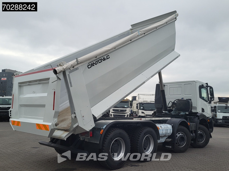 Nový Sklápěč Iveco T-Way 450 8X4 New! 20m3 Cantoni & C. Tipper Steelsuspension Big-Axle Automatic Euro 6: obrázek 9