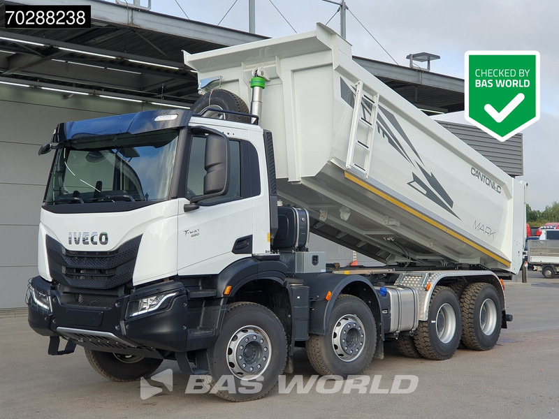 Iveco T-Way 450 8X4 New! 20m3 Cantoni Tipper Steelsuspension Big-Axle Euro 6 - Sklápěč: obrázek 1 Iveco T-Way 450 8X4 New! 20m3 Cantoni Tipper Steelsuspension Big-Axle Euro 6 - Sklápěč: obrázek 1