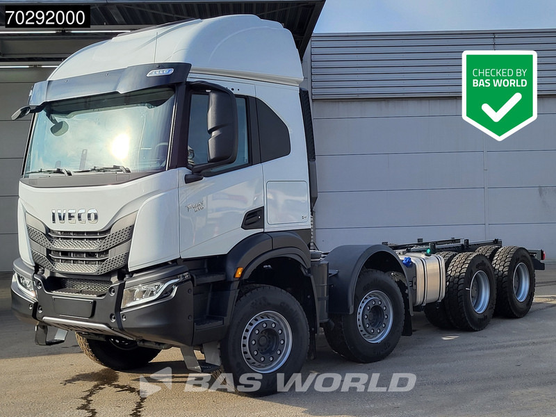 Iveco T-Way 510 8X4 New! Retarder Big-Axle Steelsuspension Automatic LED Euro 6 - Podvozek s kabinou: obrázek 1 Iveco T-Way 510 8X4 New! Retarder Big-Axle Steelsuspension Automatic LED Euro 6 - Podvozek s kabinou: obrázek 1