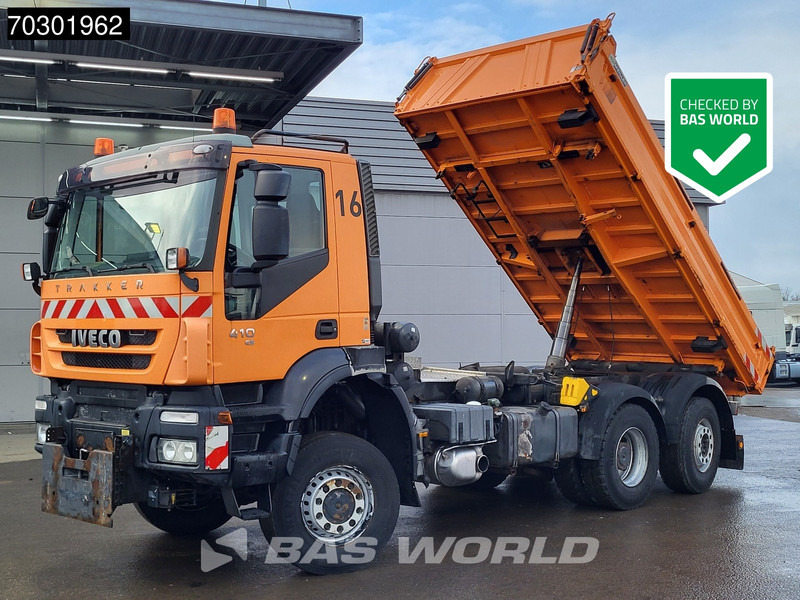 Iveco Trakker 410 6X4 5m3 Meiller 3-way tipper Lift+Steering axle Big-Axle Euro 5 - Sklápěč: obrázek 1 Iveco Trakker 410 6X4 5m3 Meiller 3-way tipper Lift+Steering axle Big-Axle Euro 5 - Sklápěč: obrázek 1