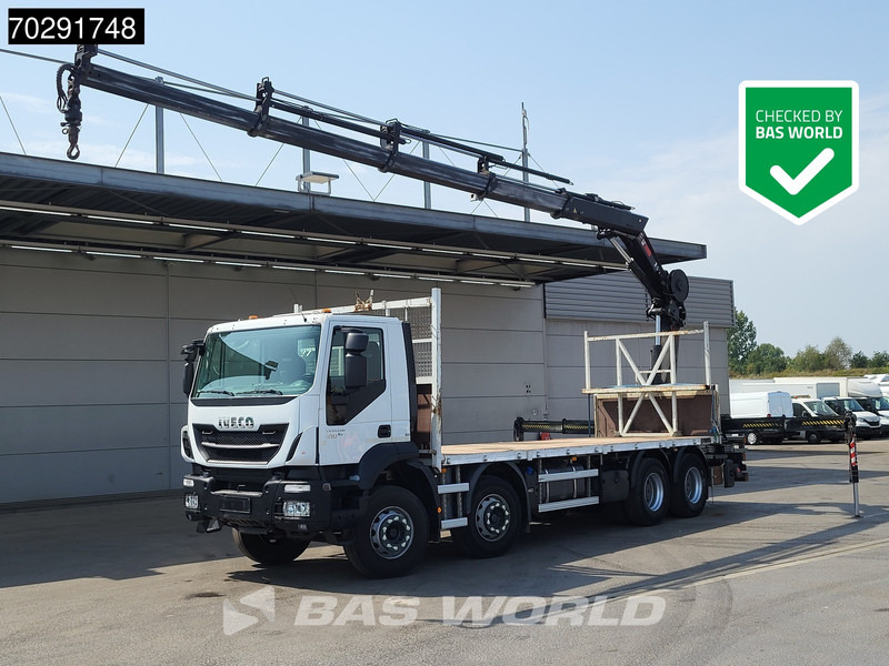 Iveco Trakker 410 8X4 HIAB 211 EP-4 HIDUO Crane Steelsuspension Euro 6 - Nákladní automobil valníkový/ Plošinový, Auto s hydraulickou rukou: obrázek 1 Iveco Trakker 410 8X4 HIAB 211 EP-4 HIDUO Crane Steelsuspension Euro 6 - Nákladní automobil valníkový/ Plošinový, Auto s hydraulickou rukou: obrázek 1