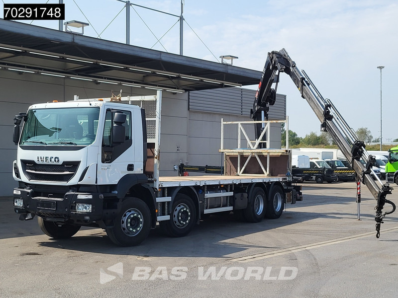 Iveco Trakker 410 8X4 HIAB 211 EP-4 HIDUO Crane Steelsuspension Euro 6 - Nákladní automobil valníkový/ Plošinový, Auto s hydraulickou rukou: obrázek 3 Iveco Trakker 410 8X4 HIAB 211 EP-4 HIDUO Crane Steelsuspension Euro 6 - Nákladní automobil valníkový/ Plošinový, Auto s hydraulickou rukou: obrázek 3