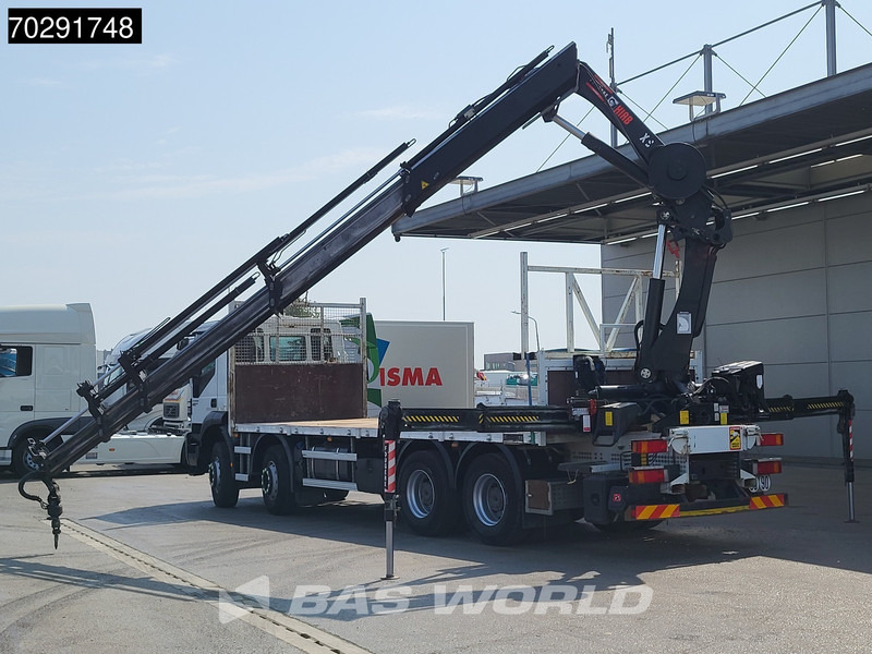 Nákladní automobil valníkový/ Plošinový, Auto s hydraulickou rukou Iveco Trakker 410 8X4 HIAB 211 EP-4 HIDUO Crane Steelsuspension Euro 6: obrázek 5