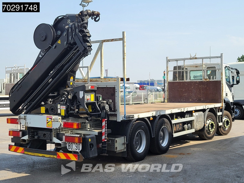 Nákladní automobil valníkový/ Plošinový, Auto s hydraulickou rukou Iveco Trakker 410 8X4 HIAB 211 EP-4 HIDUO Crane Steelsuspension Euro 6: obrázek 18