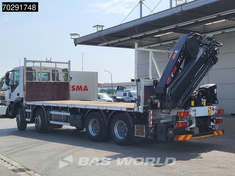 Nákladní automobil valníkový/ Plošinový, Auto s hydraulickou rukou Iveco Trakker 410 8X4 HIAB 211 EP-4 HIDUO Crane Steelsuspension Euro 6: obrázek 14