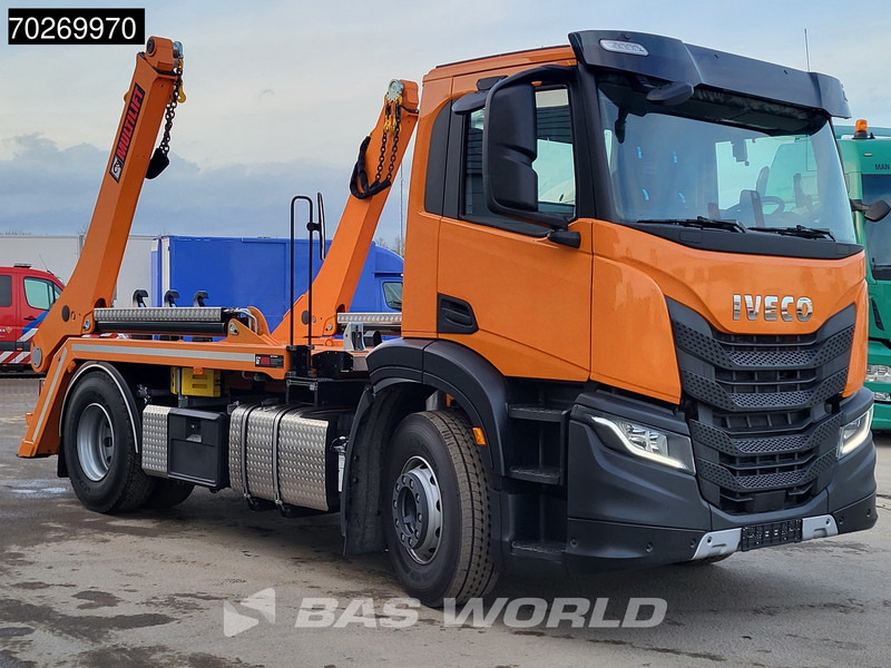 Nový Ramenový nosič kontajnerov Iveco X-Way 360 4X2 NEW! HIAB 12tons skiploader Automatic Euro 6: obrázek 9