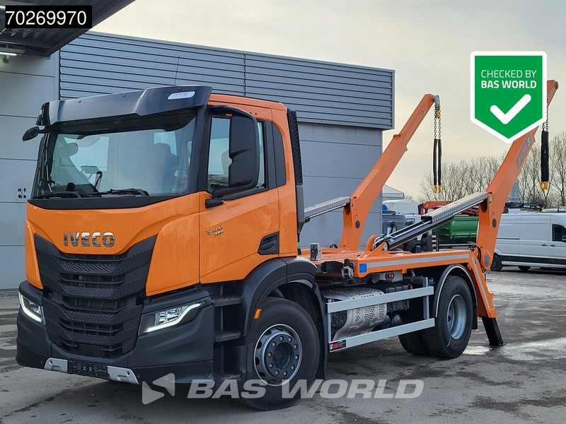 Iveco X-Way 360 4X2 NEW! HIAB 12tons skiploader Automatic Euro 6 - Ramenový nosič kontajnerov: obrázek 1 Iveco X-Way 360 4X2 NEW! HIAB 12tons skiploader Automatic Euro 6 - Ramenový nosič kontajnerov: obrázek 1
