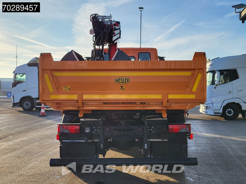 Nový Sklápěč, Auto s hydraulickou rukou Iveco X-Way 400 4X2 New! Palfinger PK12.501 Crane 6m3 Meiller 3-SideTipper Navi ACC Euro 6: obrázek 19