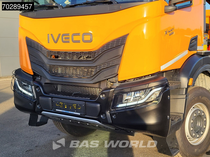 Nový Sklápěč, Auto s hydraulickou rukou Iveco X-Way 400 4X2 New! Palfinger PK12.501 Crane 6m3 Meiller 3-SideTipper Navi ACC Euro 6: obrázek 17