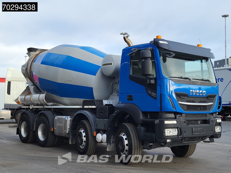 Iveco X-Way 400 X-Way 8X4 Liebherr 9m3 Big-Axle Steelsuspension Euro 6 - Autodomíchávač: obrázek 3 Iveco X-Way 400 X-Way 8X4 Liebherr 9m3 Big-Axle Steelsuspension Euro 6 - Autodomíchávač: obrázek 3